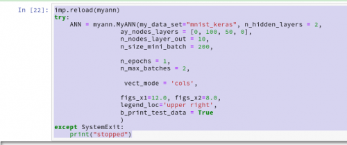 A simple Python program for an ANN to cover the MNIST dataset – III ...