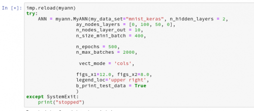 A simple Python program for an ANN to cover the MNIST dataset – III ...